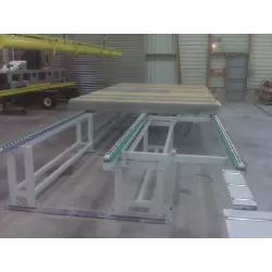 TABLE DE SORTIE BASCULANTE