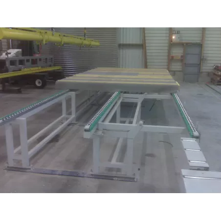 TABLE DE SORTIE BASCULANTE