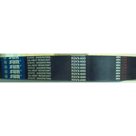 COURROIE 3 VX 600 4 BRINS