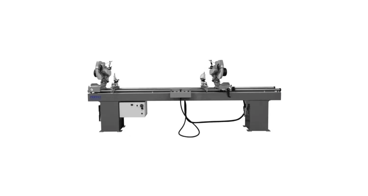 TRONCONNEUSE SEMI-AUTOMATIQUE 2 TETES - 402IP : GEDIMO