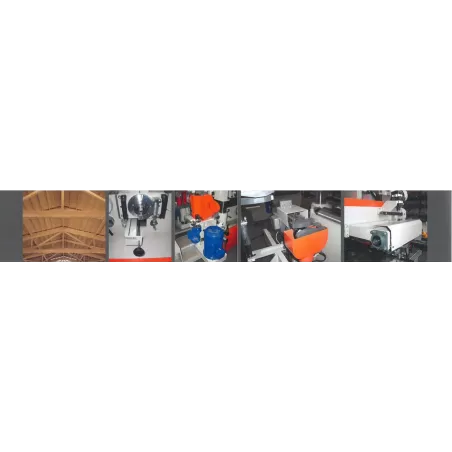 RABOTEUSE DE CHARPENTE C.M.MACCHINE KOMPAT 500