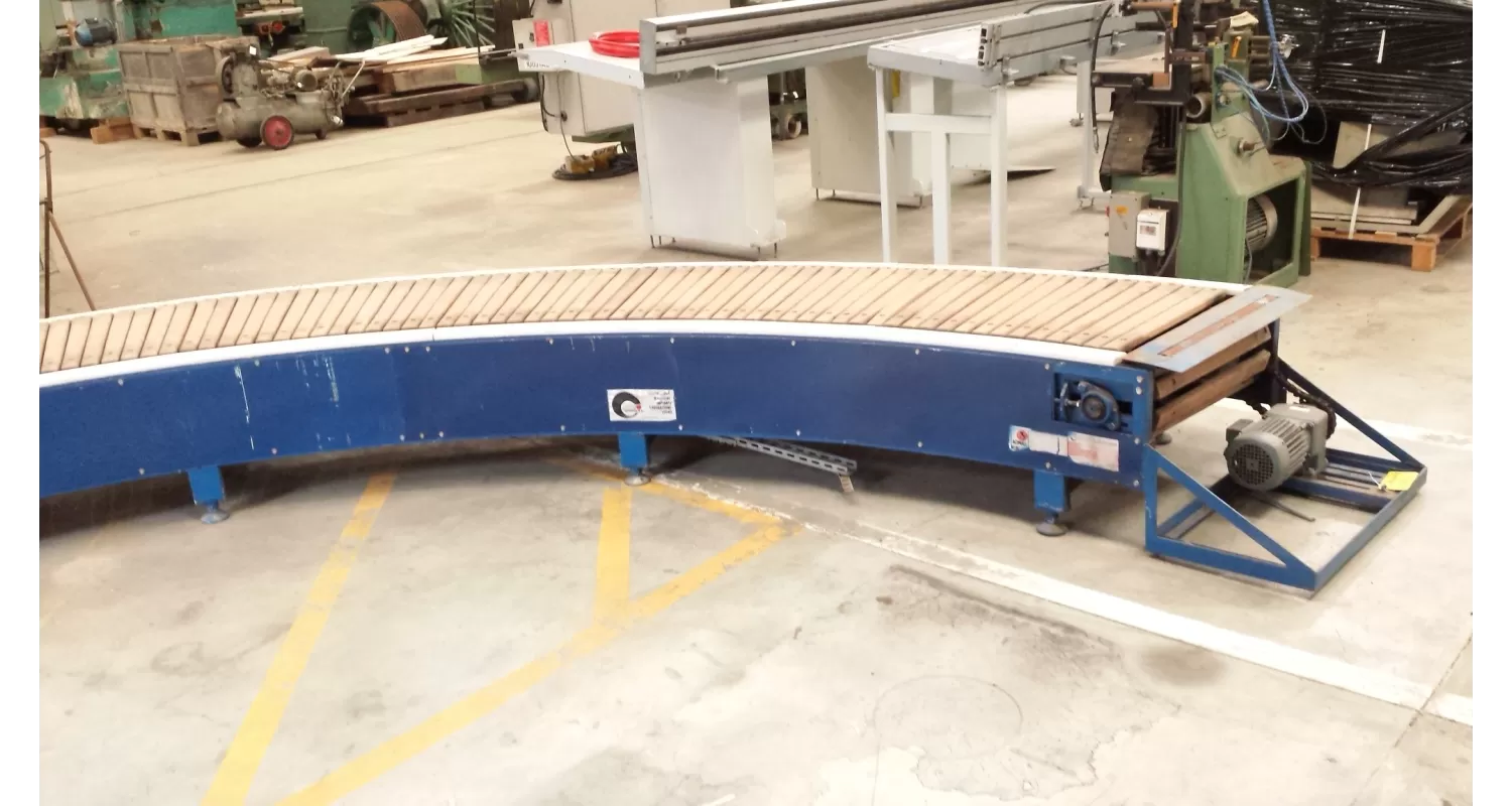 Tapis Bois Courbe Comil Pour Manutention à 90° (Qté 2)