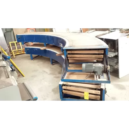 Tapis Bois Courbe Comil Pour Manutention à 90° (Qté 2)