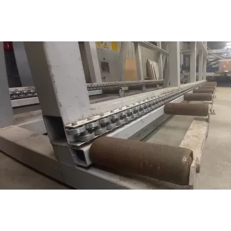 RACKS FIXES VERTICAUX À ROULEAUX 2X5M