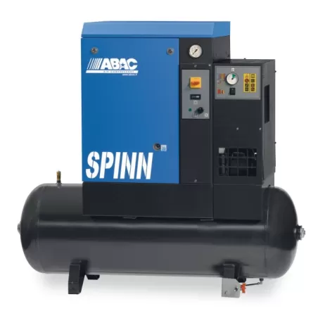 Compresseur rotatif à vis ABAC SPINN 5.5E 10 TRI DD 270 EP  + Sécheur