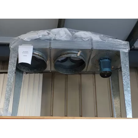 ASPIRATEUR ENSACHEUR 2 SACS DIAM 500