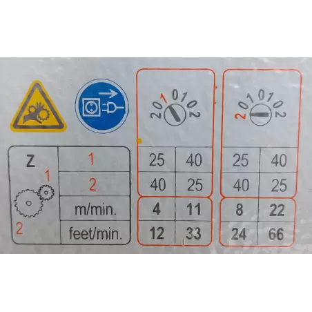 TOUPIE LG TABLE ARBRE INCLINABLE & ENTRAINEUR - SICAR SFL 1000 SS