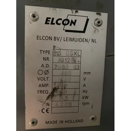 SCIE VERTICALE À PANNEAUX ELCON 215 DSXL