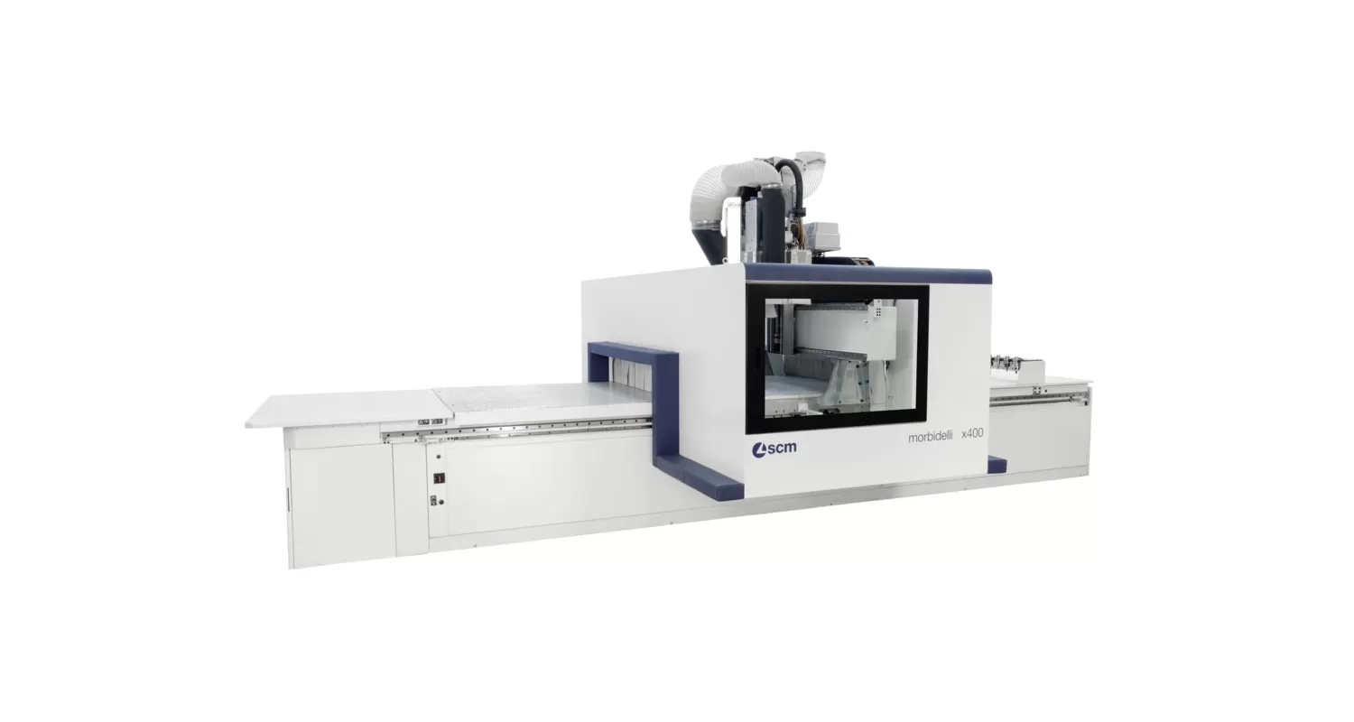 Centres d'usinage Nesting perçage et fraisage morbidelli x200/x400