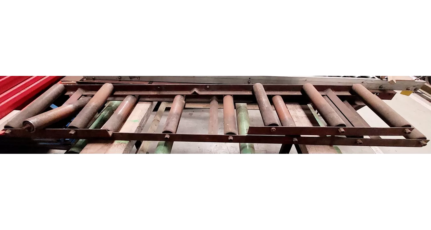 TRAINS DE ROULEAUX 400 MM LONGUEUR 2115 + 2150 MM