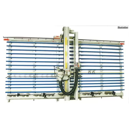 MODELE SCIE VERTICALE À PANNEAUX -