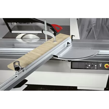 Une scie circulaire à double inclinaison, chariot 3200 mm / SCM type Class X