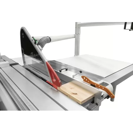 Une scie circulaire à double inclinaison, chariot 3200 mm / SCM type Class X