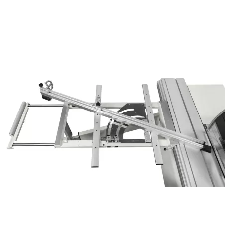 Une scie circulaire à double inclinaison, chariot 3200 mm / SCM type Class X