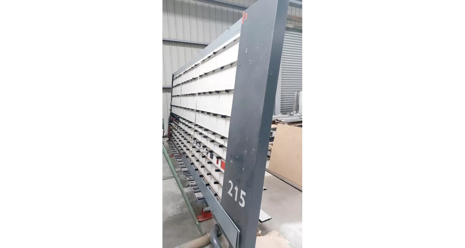 SCIE VERTICALE À PANNEAUX ELCON 215 DSXL