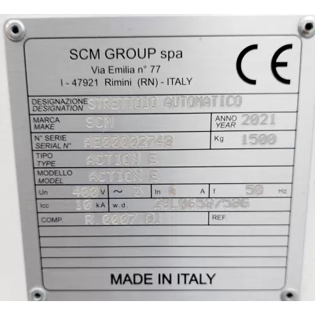 VOLUCADREUSE ELECTRO-HYDRAULIQUE - SCM ACTION E