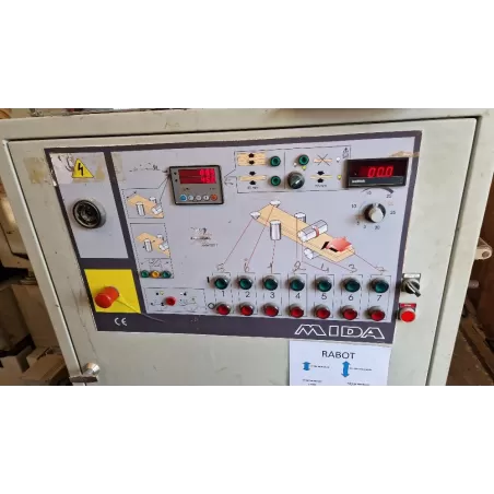 RABOTEUSE 4 FACES DE CHARPENTE MIDA SPBF4-EX