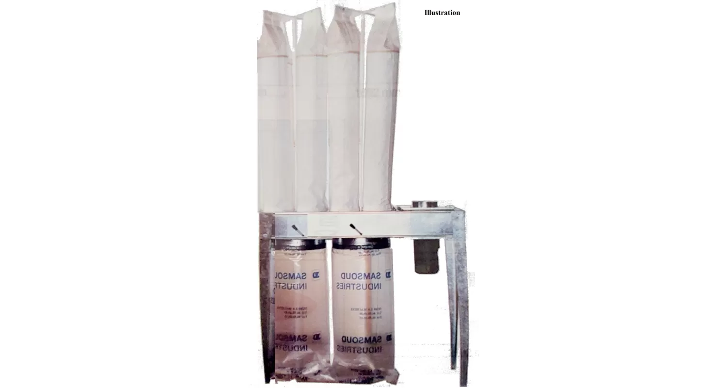 ASPIRATEUR ENSACHEUR 3 CV 2 SACS 4 FILTRES - SAMSOUD