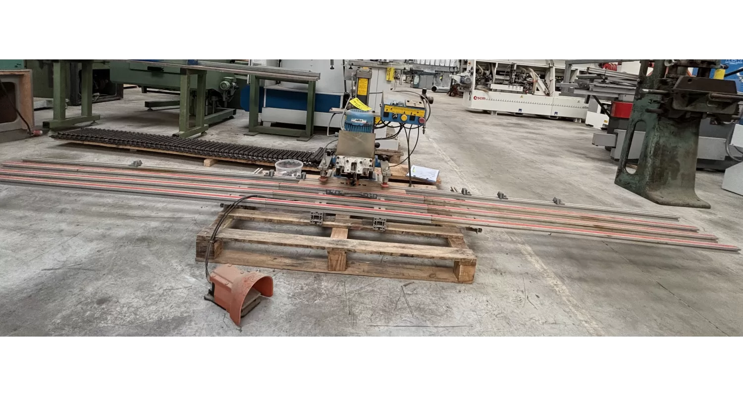 PERCEUSE MULTIBROCHE POSEUSE DE CHARNIÈRE - HETTICH BLUE MAX