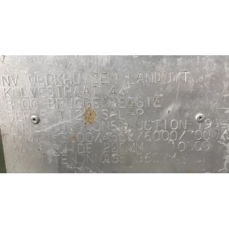 TOUPIE-TENONNEUSE AVEC ENTRAINEUR  - ROBLAND T120S