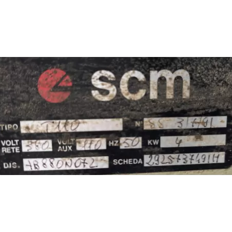 TOUPIE SCM T 110A AVEC ENTRAINEUR ? -