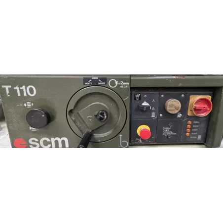 TOUPIE SCM T 110A AVEC ENTRAINEUR ? -