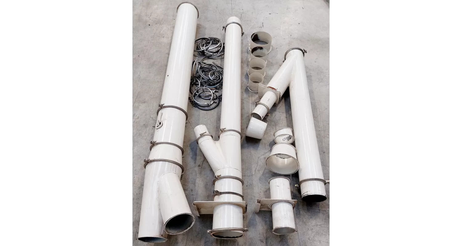 LOT DE TUYAUX D'ASPIRATION THERMOLAQUE