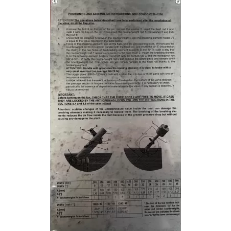 CLAPET ANTI-RETOUR ATEX Ø500MM
