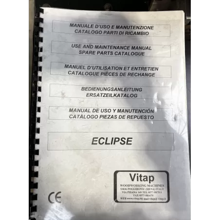 PLAQUEUSE DE CHANT COURBE ET AFFLEUREUSE - VITAP ECLIPSE