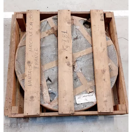 2 VOLANTS DE SCIE A RUBAN 900MM DEDOUBLEUR MEBER