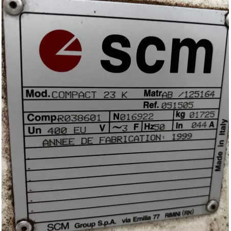 CORROYEUSE MOULURIERE 4 FACES - SCM COMPACT 23K