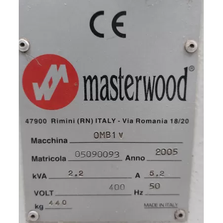 MORTAISEUSE À BEDANE VERTICAL - MASTERWOOD OMB1V