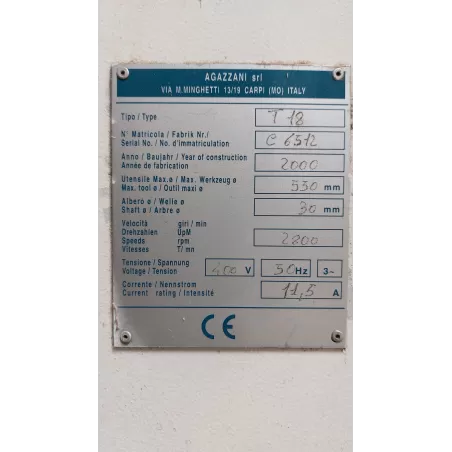 MODELE SCIE TRONÇONNEUSE / RADIALE -