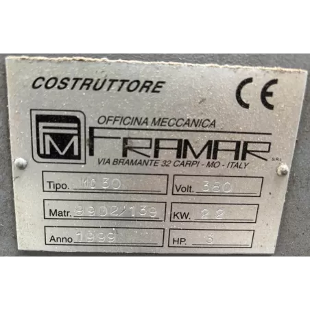 MORTAISEUSE À CHAÎNE - FRAMAR MC30