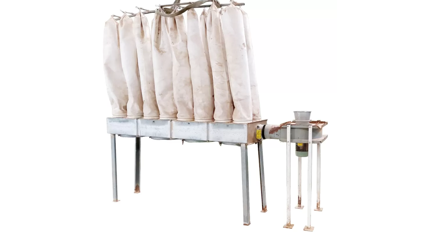 ASPIRATEUR ENSACHEUR 4 SACS 3kW -