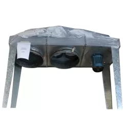 ASPIRATEUR ENSACHEUR 2 SACS DIAM 500