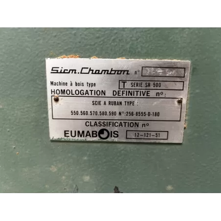 SCIE À RUBAN - CHAMBON SR500