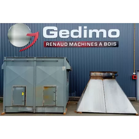 GROUPE FILTRANT AVEC EVENT ANTI-EXPLOSION & ÉCLUSE - SAMSOUD AF IV 135