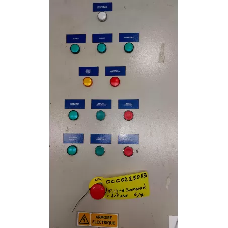 GROUPE FILTRANT AVEC EVENT ANTI-EXPLOSION & ÉCLUSE - SAMSOUD AF IV 135