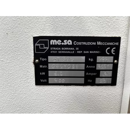 MORTAISEUSE À CHAÎNE - ME.SA GT 50/S