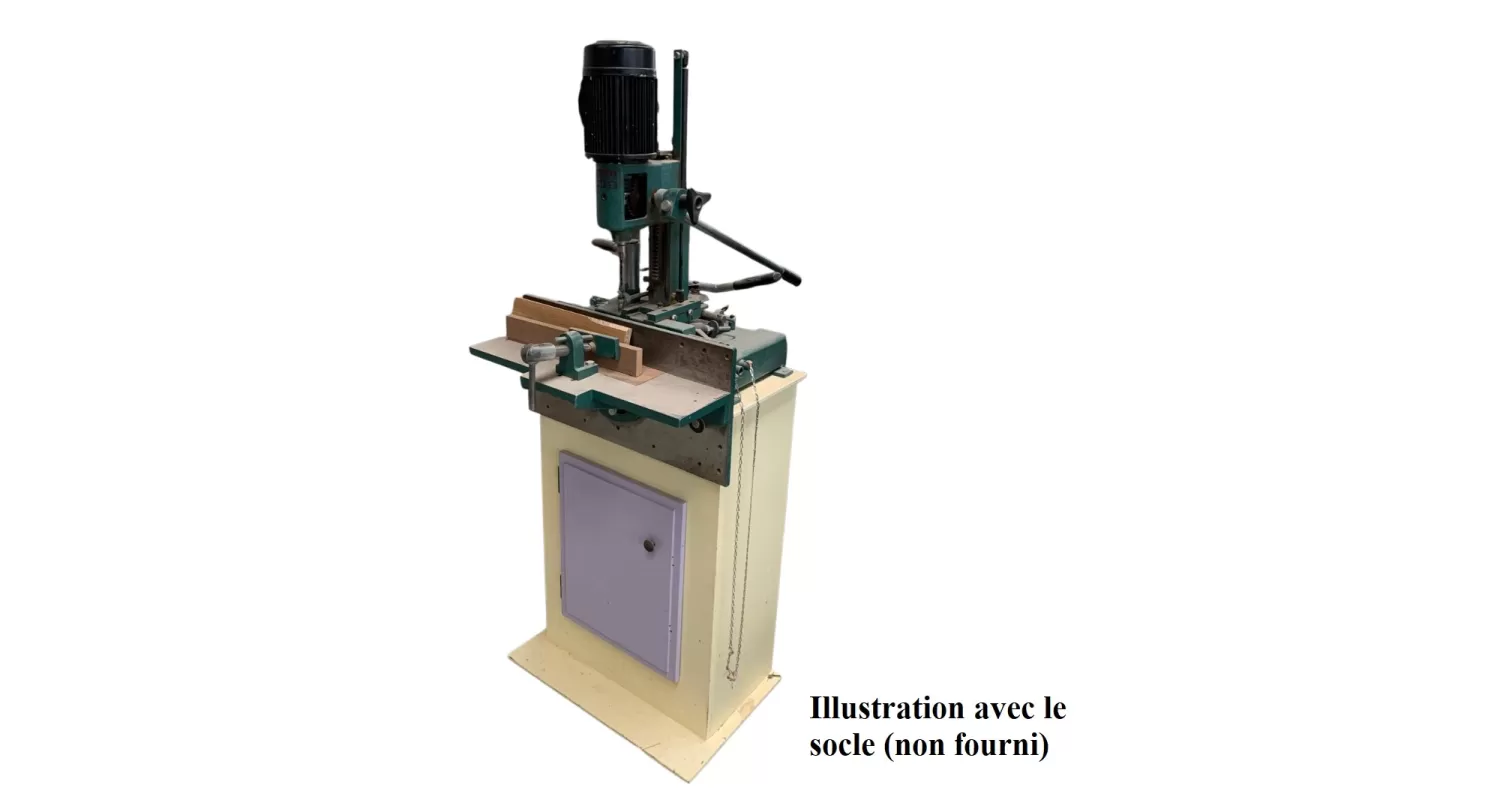 MORTAISEUSE PERCEUSE À BEDANE CARREE HORIZ./VERT. -