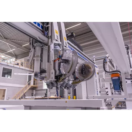 Station complète d’assemblage de panneaux bois - X‑Combi