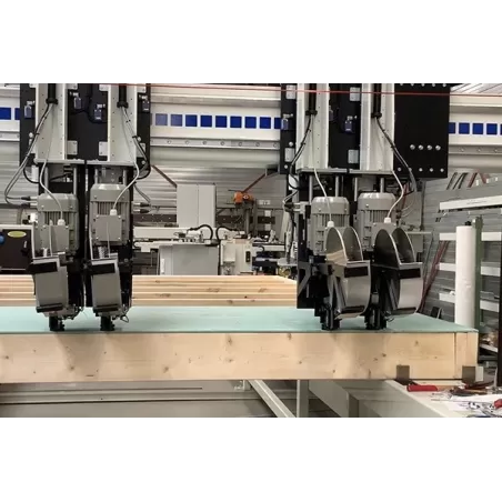 Pont automatisé pour panneaux à ossature bois - X- multi - H&M