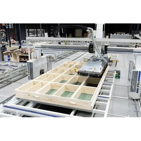 Pont de soufflage pour isolation de panneaux à ossature bois - X-Fill H&M