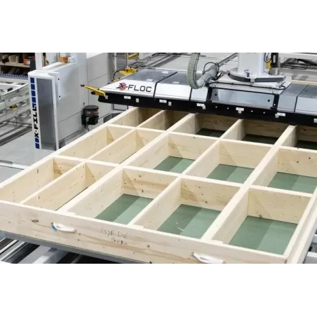 Pont de soufflage pour isolation de panneaux à ossature bois - X-Fill H&M