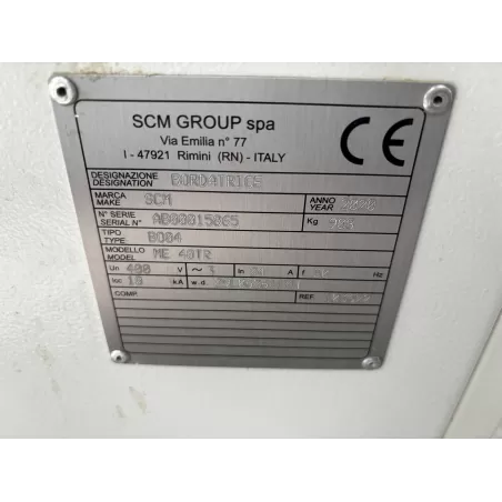 PLAQUEUSE DE CHANT OPTIONNÉE - SCM ME 40TR