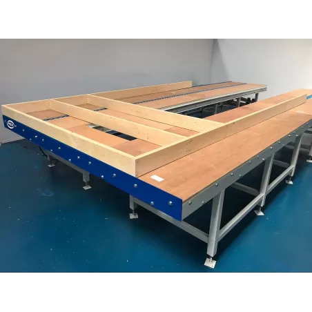 Table d'assemblage Houtskeletbouw Tafel H&M