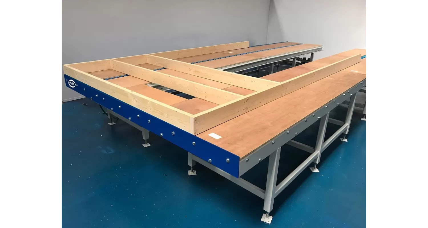 Table d'assemblage Houtskeletbouw Tafel H&M