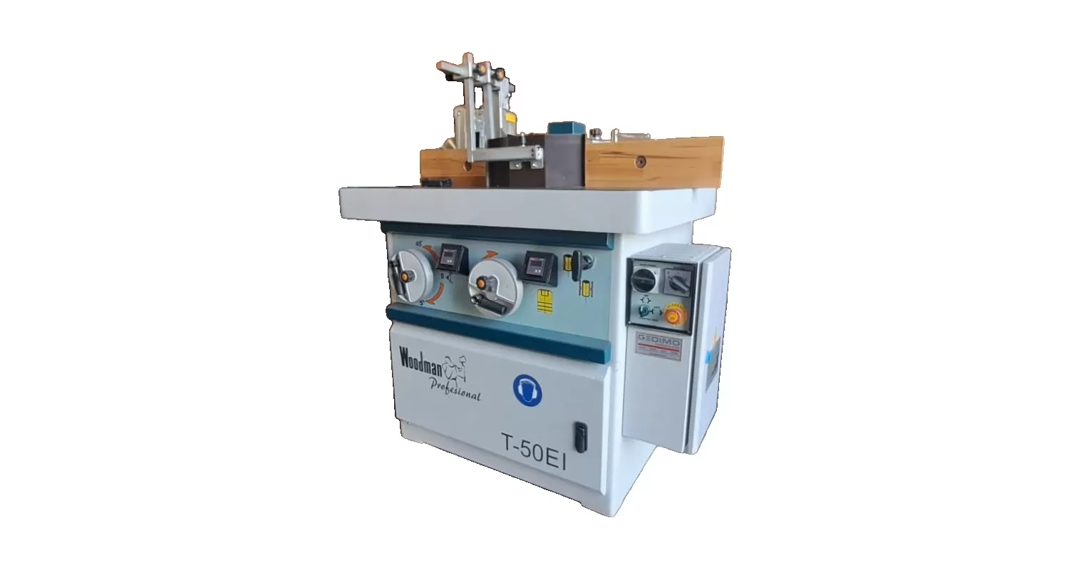 TOUPIE ARBRE INCLINABLE ?? AVEC ENTRAINEUR ?? - WOODMAN T50EI