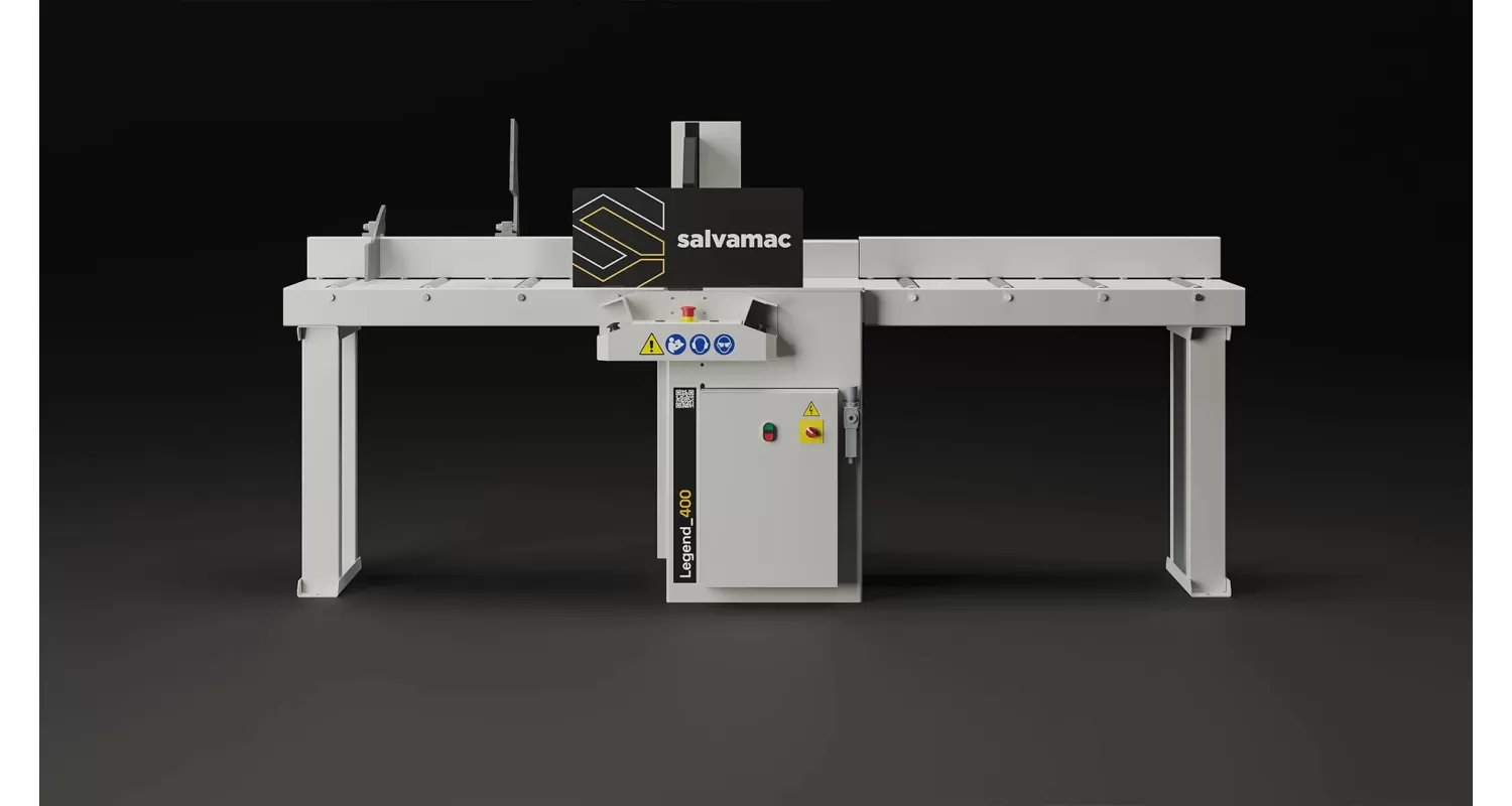 Scie semi‑automatique pour coupes transversales - Legend 400 Salvamac